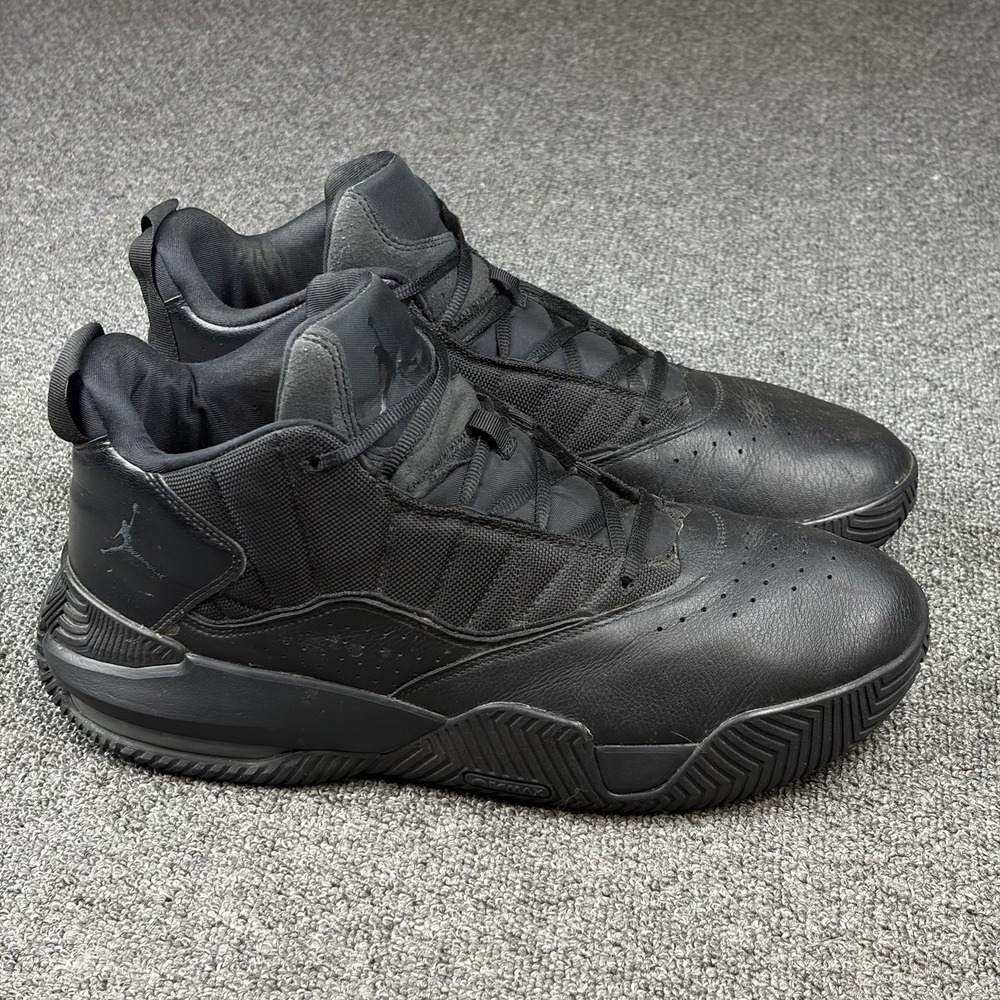 Nike Air Jordan Stay Loyal Triple Black DB2884-002 Mens Size 13 Basketball Shoes